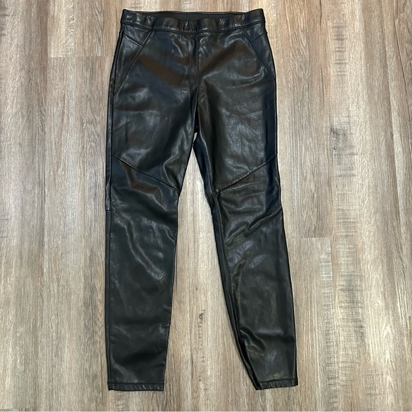 Free People Vegan Leather Leggings - Picture 4 of 9